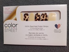 Color Street Nail Polish Strips 16 Strips Show and Shell Made in USA
