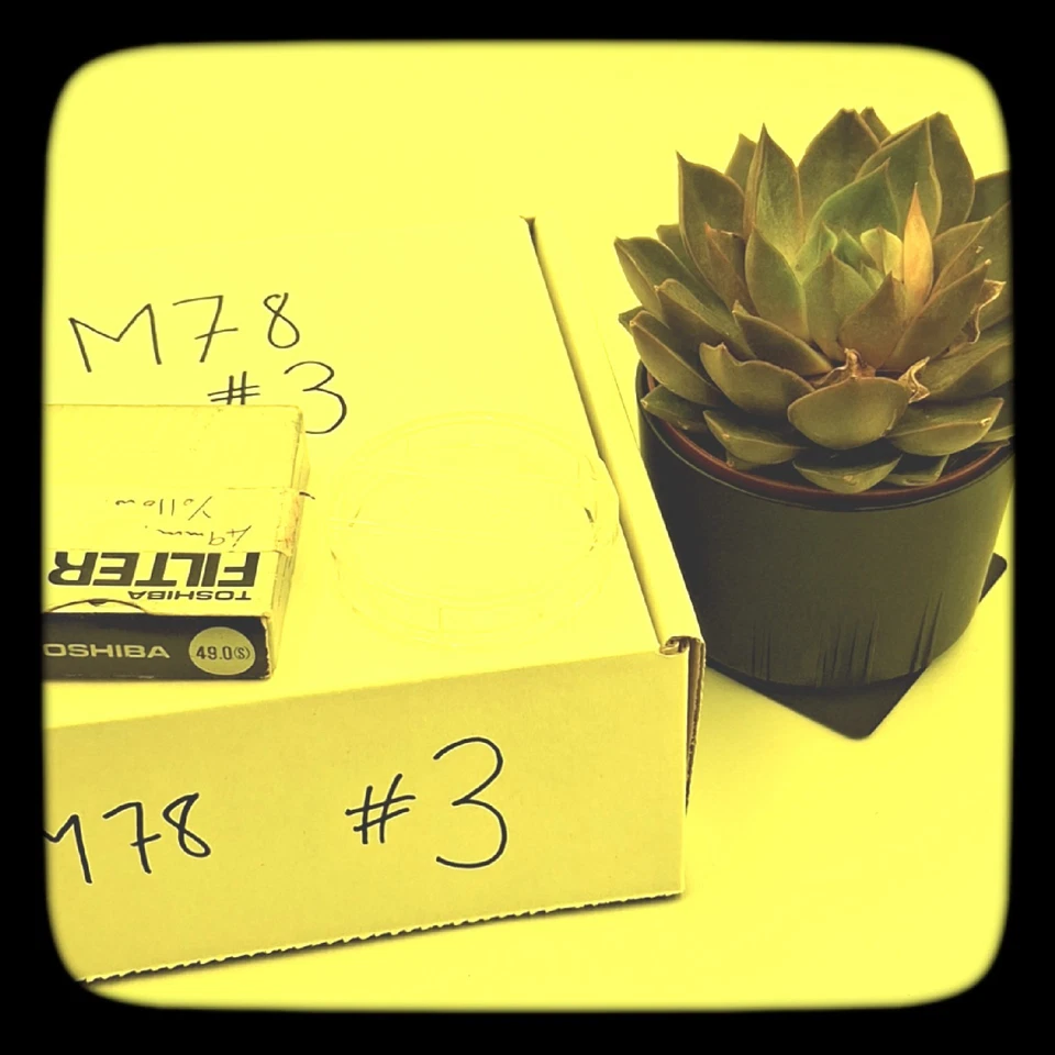 GENUINE TOSHIBA Y48 (Y2) YELLOW FILTER 49mm. *VGC* w/Case + Box. (refB) - Image 4 of 4