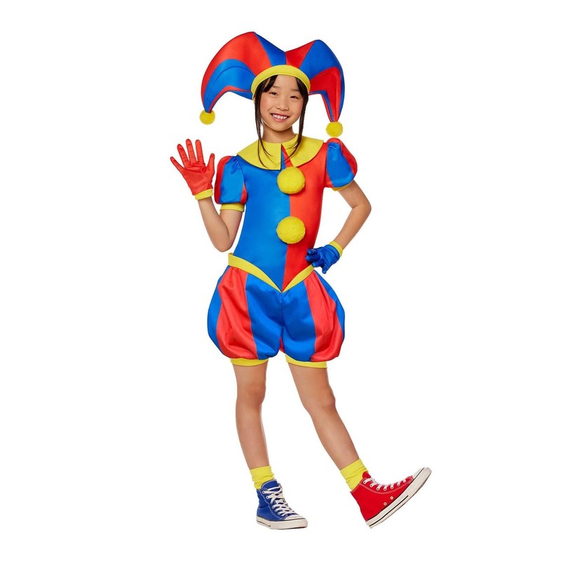 InSpirit Designs The Amazing Digital Circus Pomni Child Costume, Halloween...