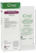 Curad CUR250317 Non-Adherent Oil Emulsion 3"x16" Dressing Gauze 15Ct Plus 2 Free