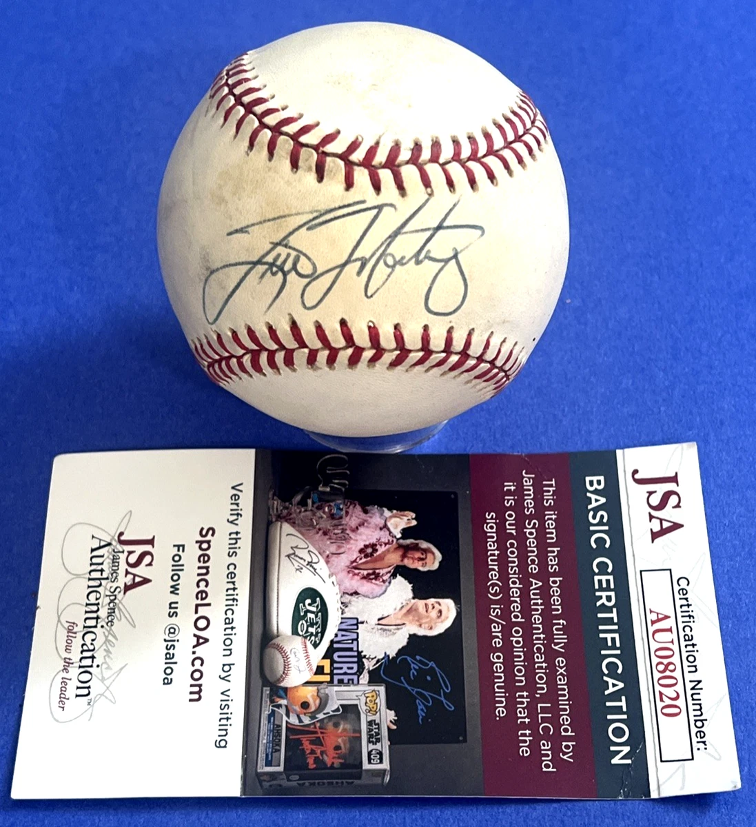 Tino Martinez Baseball MLB Original Autographed Items for sale | eBay