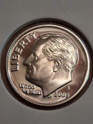 2005 S 90% Silver Roosevelt Dime - Proof, Gem (CQ0003)