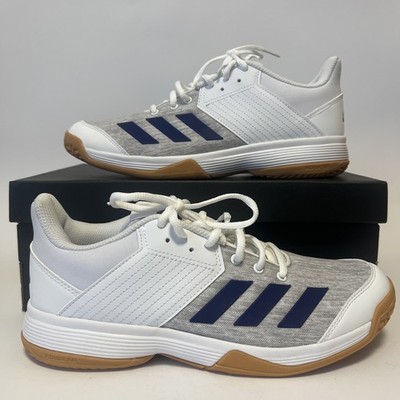 NEUE Adidas Sportschuhe Gr. Größe 42 Ligra 6 Halle Sport Weiß/Blau/Grau CP8904