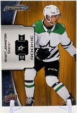 Wyatt Johnston 2023-24 Upper Deck Engrained Autographs Rookie Dallas Stars #175