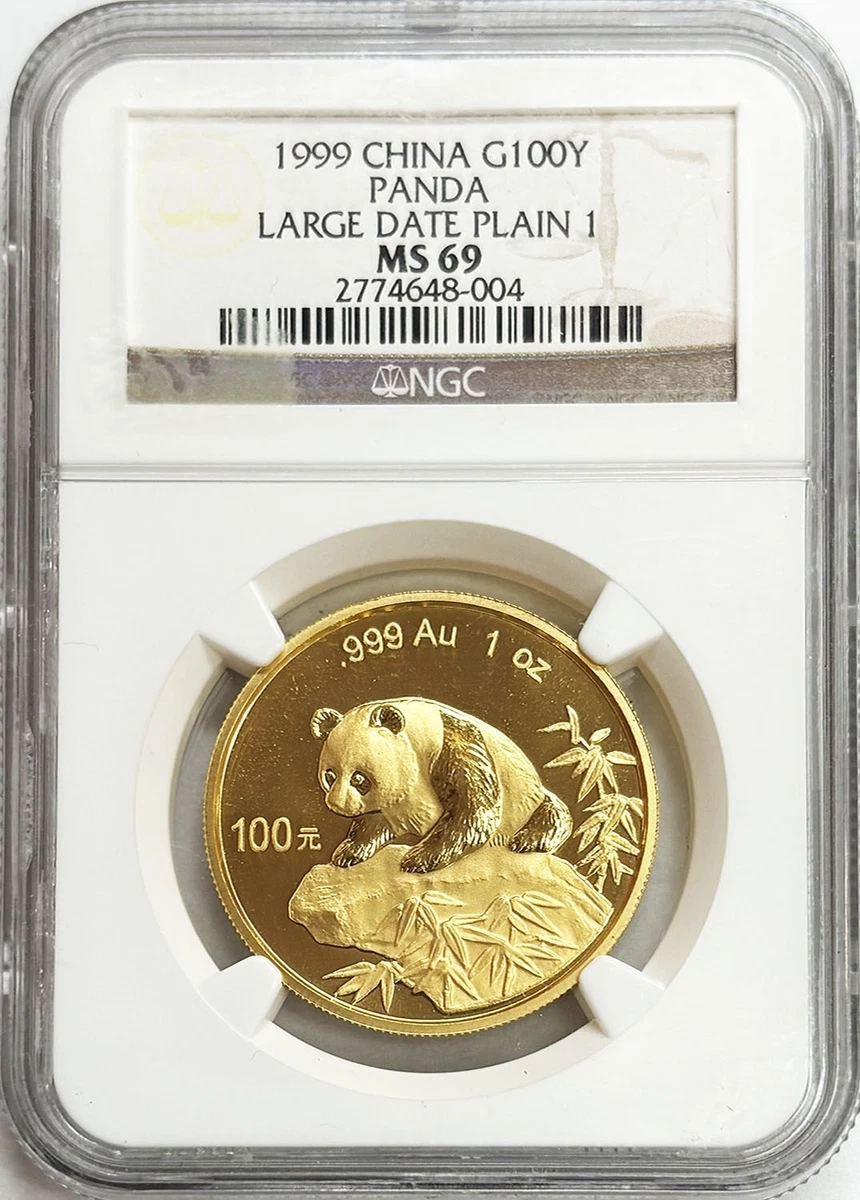 MS 69 Chinese Panda 1oz Gold Bullion Coins for sale | eBay