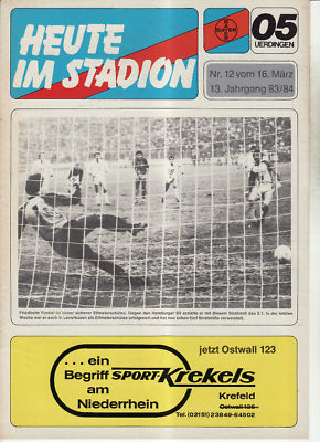 BL 83/84 Bayer 05 Uerdingen-Arminia Bielefeld