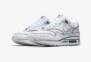 Details About Nike Air Max 1 Sketch To Shelf Schematic White New Limited Japan Exclusive