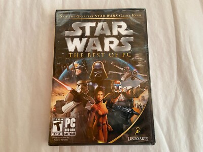 Star Wars: The Best of PC Game Windows XP LucasArts New Sealed