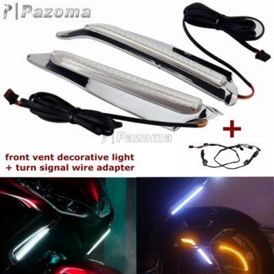 For Honda Gold Wing Tour DCT 18-up Turn Signal Decorative Light Front Vent Light