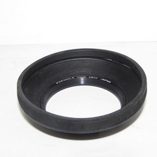 55MM WIDE ANGLE LENS HOOD, JAPAN, BLACK COLLAPSIBLE RUBBER, NEW ON SALE 8.49