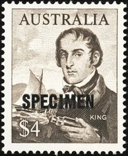 AUSTRALIA, 1966-71. Explorers $2, 417, Specimen