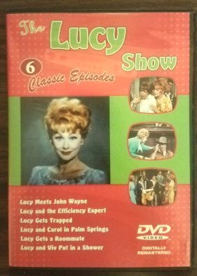 The Lucy Show - 6 Classic Episodes DVD John Wayne and More Digitally Remastered