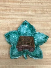 Italian Clay Pottery IL" TINELLO ROMA Restaurant Travel Souvenir Vintage 1970's