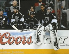 Los Angeles Kings Jonathan Quick Signed Autographed 8x10 Photo COA