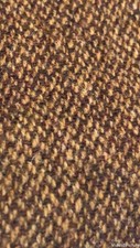 38R Mens Express Brown Barleycorn WOOL TWEED ...