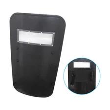 500x900x3.5mm Rectangular Handheld Riot Shield for Enhanced Security Protection