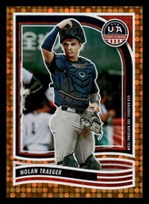 2024 Panini Stars & Stripes NOLAN TRAEGER ORANGE 11/75 #43