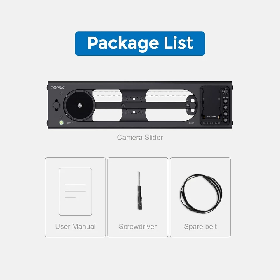 Accsoon TOPRIG S40 Motorized Slider Focusing Rail Video Shooting for Camera DSLR - Image 3 of 4