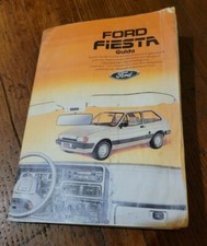 Libretto "guida" Ford Fiesta manutenzione ordinaria