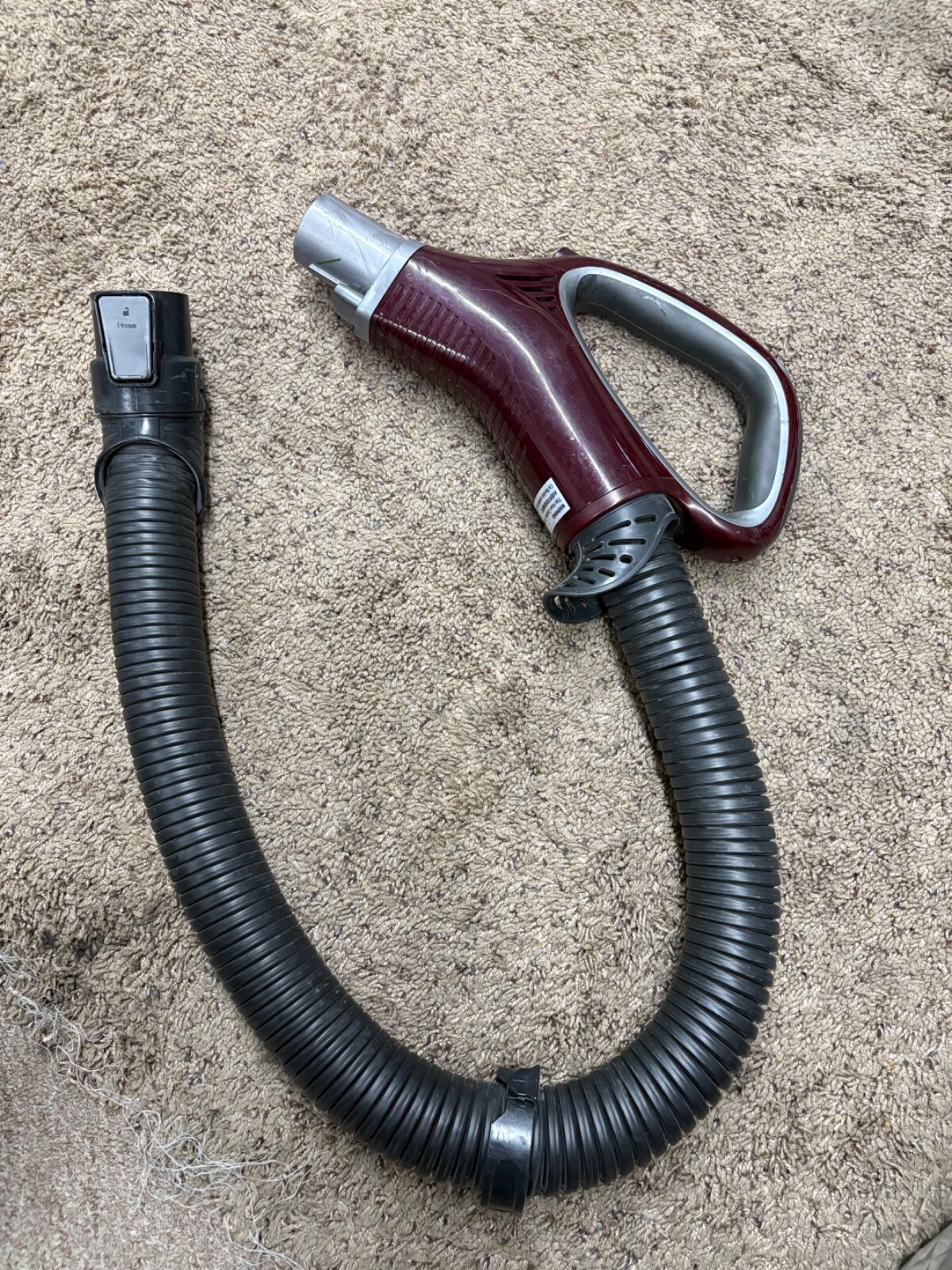 SHARK VACUUM ELECTRIC POWER HOSE HANDLE NV752 650 W750 and W652-image