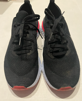 Nike Epic React Flyknit 2 Black Running Shoes (BQ8928-003  display picture 1