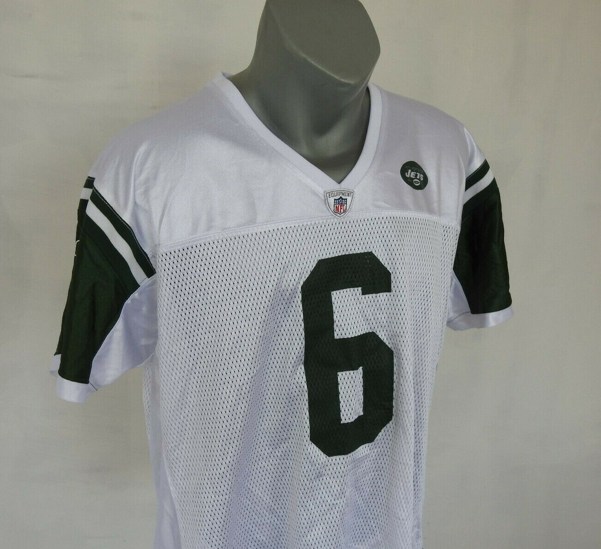 WOMENS New York Jets #6 Sanchez Reebok Football Jersey NFL Size