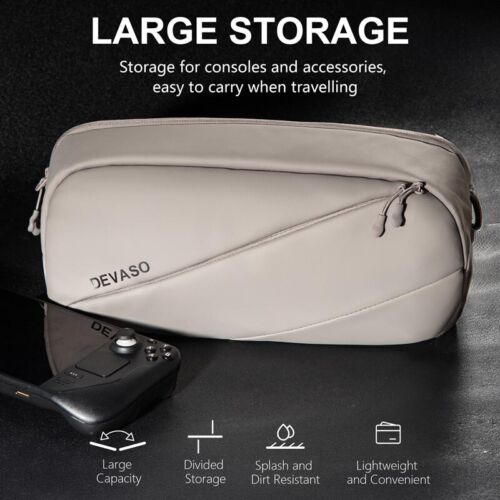 Console Organiser Crossbody Protective Bag for For Switch/ROG AIIy/Steam Deck - Afbeelding 1 van 8