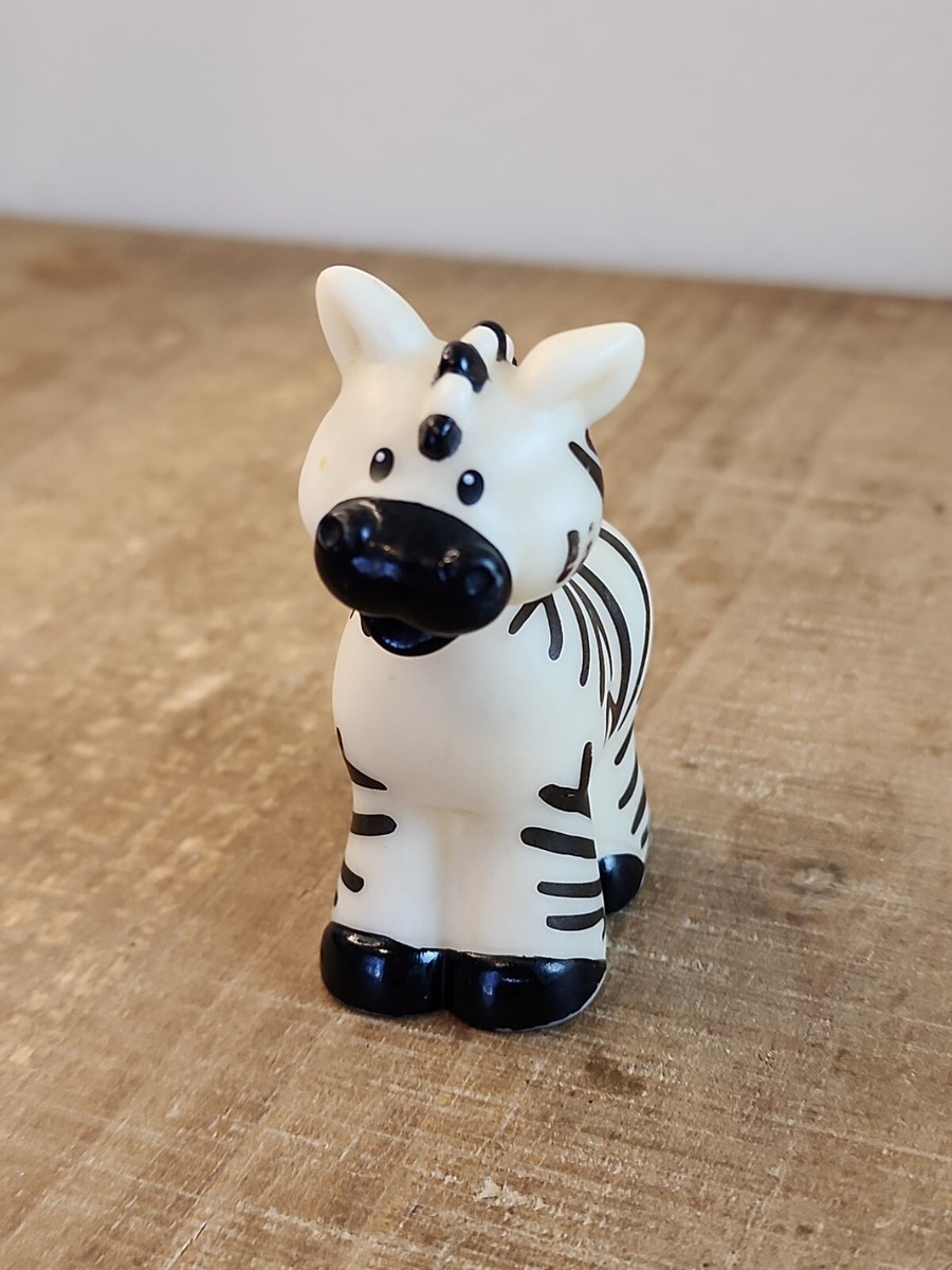 Fisher Price Little People Zebra Zoo Figure Toy Animal Replacement