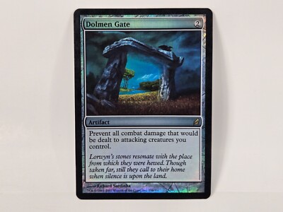 Dolmen Gate FOIL - Magic the Gathering MTG - Lorwyn - MP to HP Heavily Played