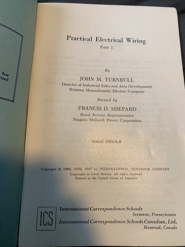 Lot of 6 ICS International Correspondence Schools Books Switchgear Wiring - Picture 6 of 18