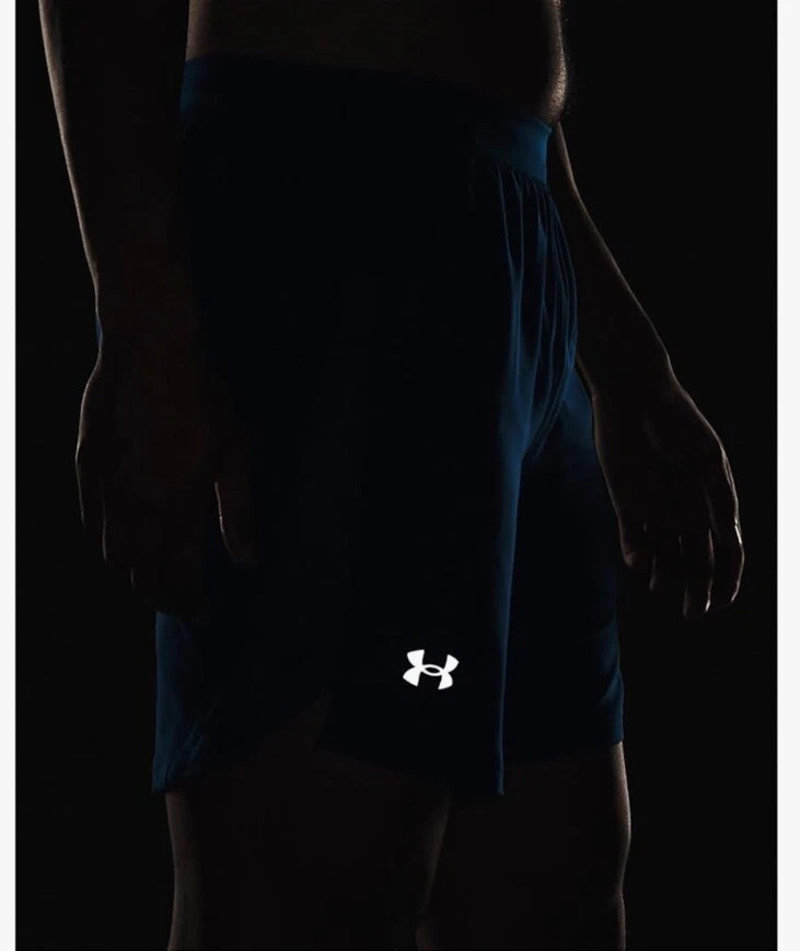 Pantalones cortos de running Under Armour Launch de 7 pulgadas con forro para hombre talla 3XL Foto 4 de 4