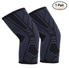 2x Arm Elbow Compression Sleeve Support Brace Protector Arthritis Sport Football