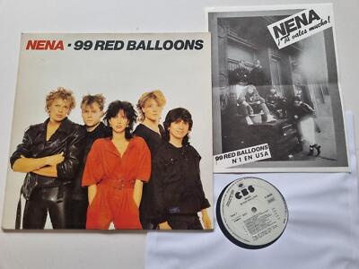 Nena - 99 Red Balloons Vinyl LP Spain PROMO MIT BEIBLATT