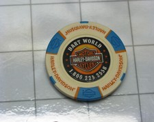 Harley Davidson Sales Poker Chip Dart World N...