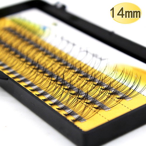 60Pcs Makeup EyeLashes 6/8/10/12/14mm False Eyelash Clusters Fake False Eyela - Picture 18 of 18