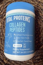 NEW  SEALED: Vital Proteins Collagen Peptides Unflavored 24 oz, Exp. 02/2028