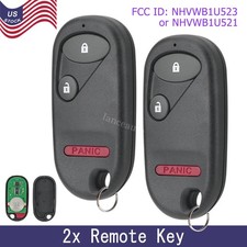 2 For 2001 2002 2003 2004 2005 Honda Civic Pilot Remote Car Control Key Fob 3b 2 For 2001 2002 2003 2004 2005 Honda Civic Pilot Remote Car Control Key Fob 3b