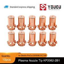 YOUCU 10pk KP2062-2B1 Nozzle Tip 1.1mm For Electric-ProCut 25/55/80 PCT-80 Torch