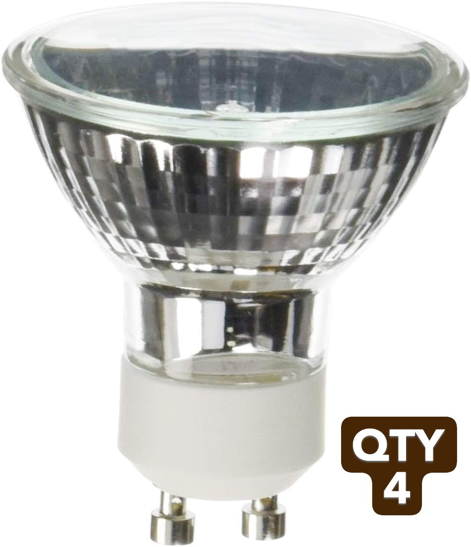 New 4-pack lot Anyray MR16 GU10 120V 35W A1819Y Bi-Pin Flood