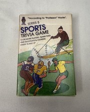 Vintage 1984 Hoyle Pocket Trivia Game Series 5 Sports NOS