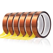 6 Rolls 20mm x33m 108ft High Temperature Heat Resistant Tape Heat... Fast Ship