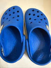 Crocs Toddler Kids Crocband Waterproof Slip On Clogs Blue Size C8
