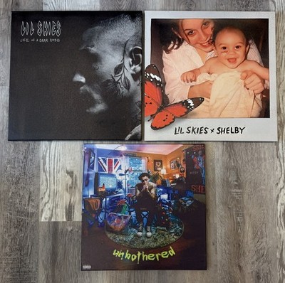 Lil Skies Canvas Wall Art Posters - Set of 3: LOADR, Shelby, Unbothered