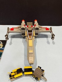 LEGO Star Wars: X-Wing Fighter 7140 w/instructions - NEAR COMPLETE - Please READ