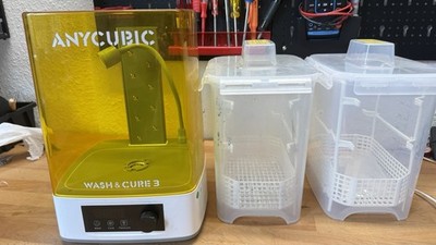 ANYCUBIC Wash and Cure 3.0 Maschine für LCD/DLP/SLA 3D Drucker 2 in 1 UV Wasch