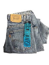 New Old Stock Vintage Electric Wash Orange Tab Levi Denim 27W 28L 506 Student