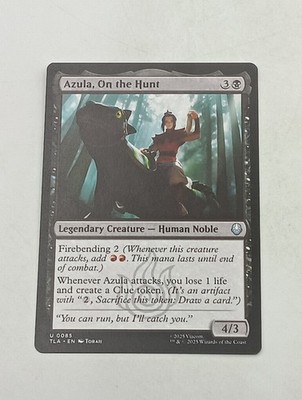 Magic the Gathering Einzelkarte Azula, on the Hunt bespielt