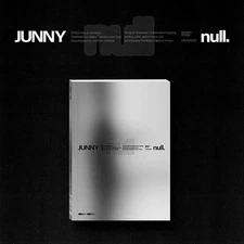 JUNNY [NULL] 2nd Album/CD-R+Photo Book+Poster+Card+2 Sticker K-POP SEALED