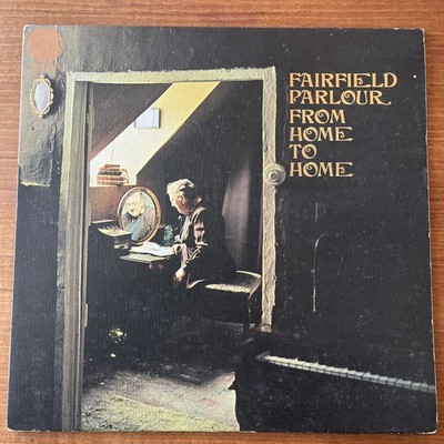 FAIRFIELD PARLOUR - Home From Home LP 1970 UK Vertigo Swirl RARE Kaleidoscope
