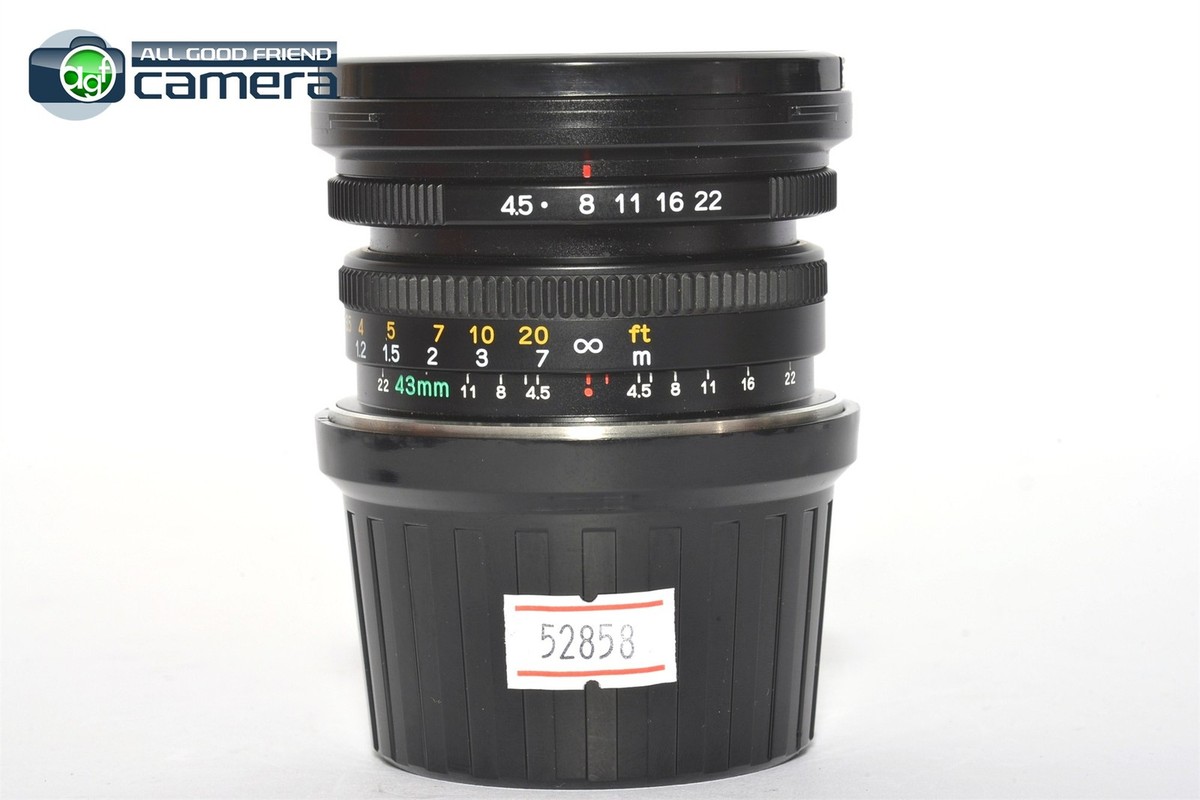 Mamiya N 43mm F/4.5 Lens w/Viewfinder for 7 7II Camera *MINT-* | eBay